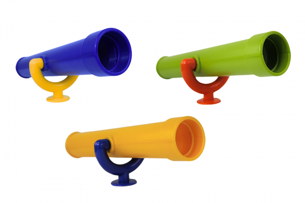 Fernrohr / Teleskop für Spielanlagen ca. Ø 60 x 310 mm lang verschiedene Farben