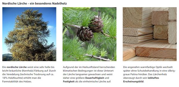 PNZ Natur-Holzfarbe Coloröl, Gebinde: 2.5L, Farbe: Lärche