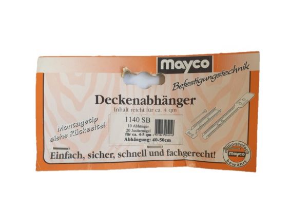 Mayco - Deckenabhänger 1140 SB - 10 Stk.